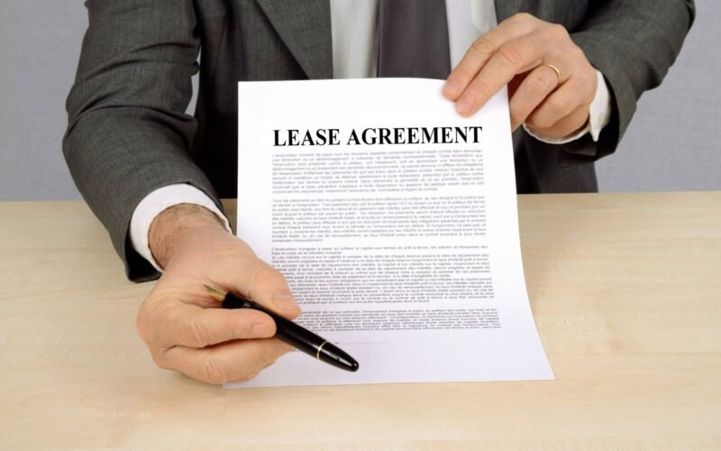 Equipment lease form