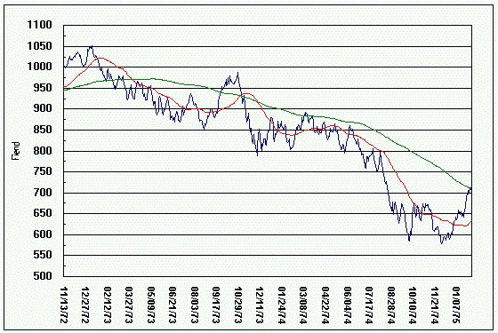 Graph of the 1973-1974 Bear Market