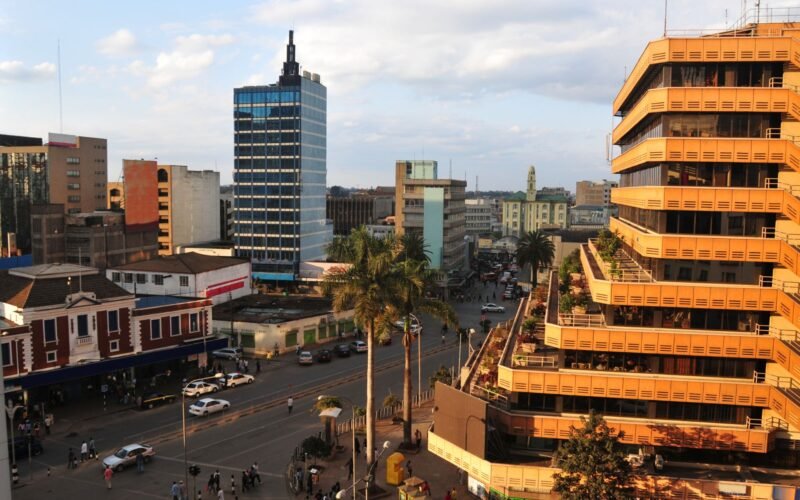 Business ideas in Kenya - Company buildings near the road