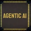 Digital image with the words Agentic AI written on it